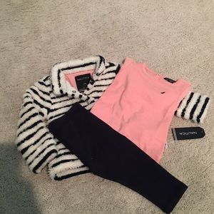 Nautica 3 piece set 12 month NWT